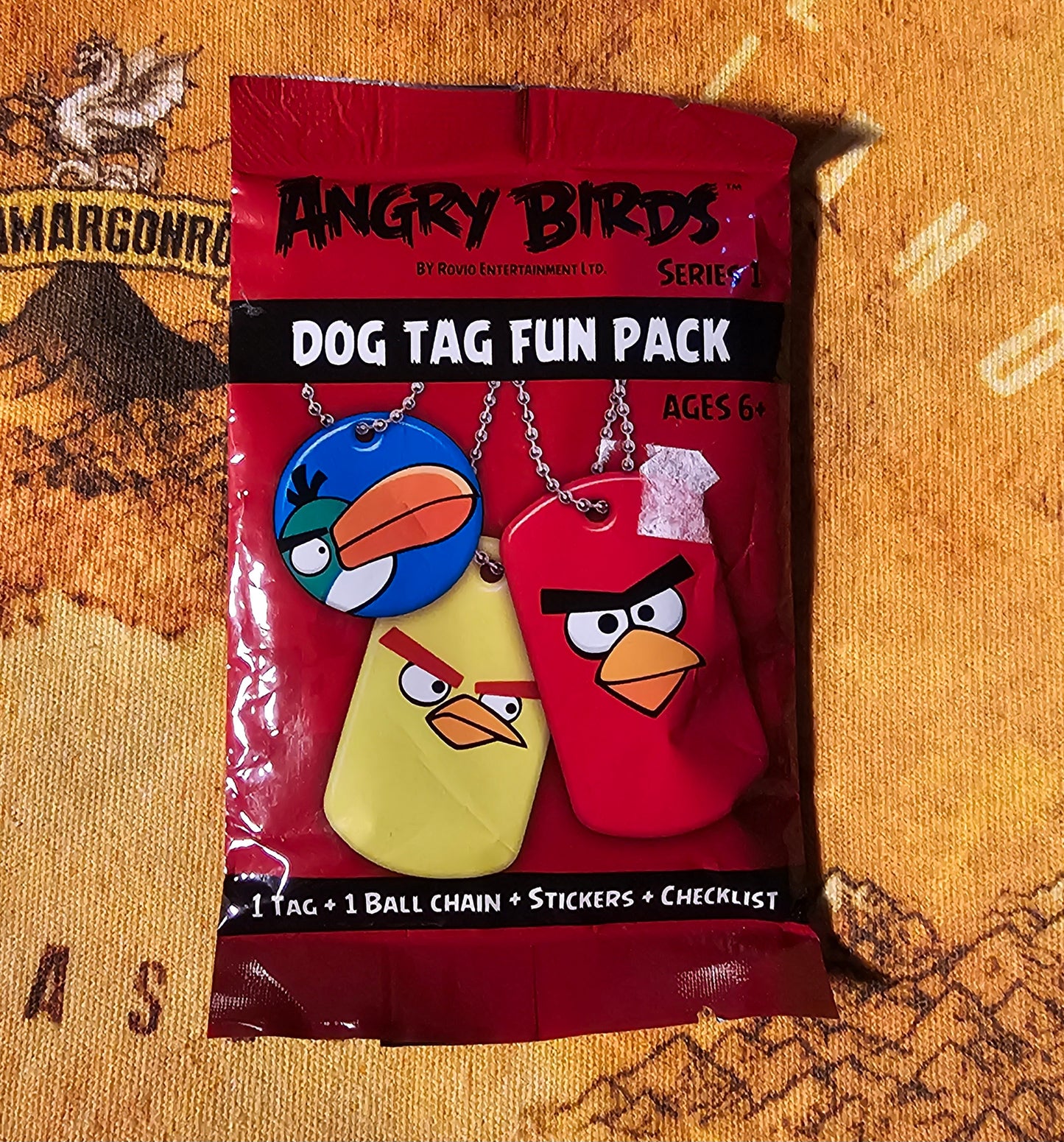 098: Angry Birds Dog Tag Fun Pack
