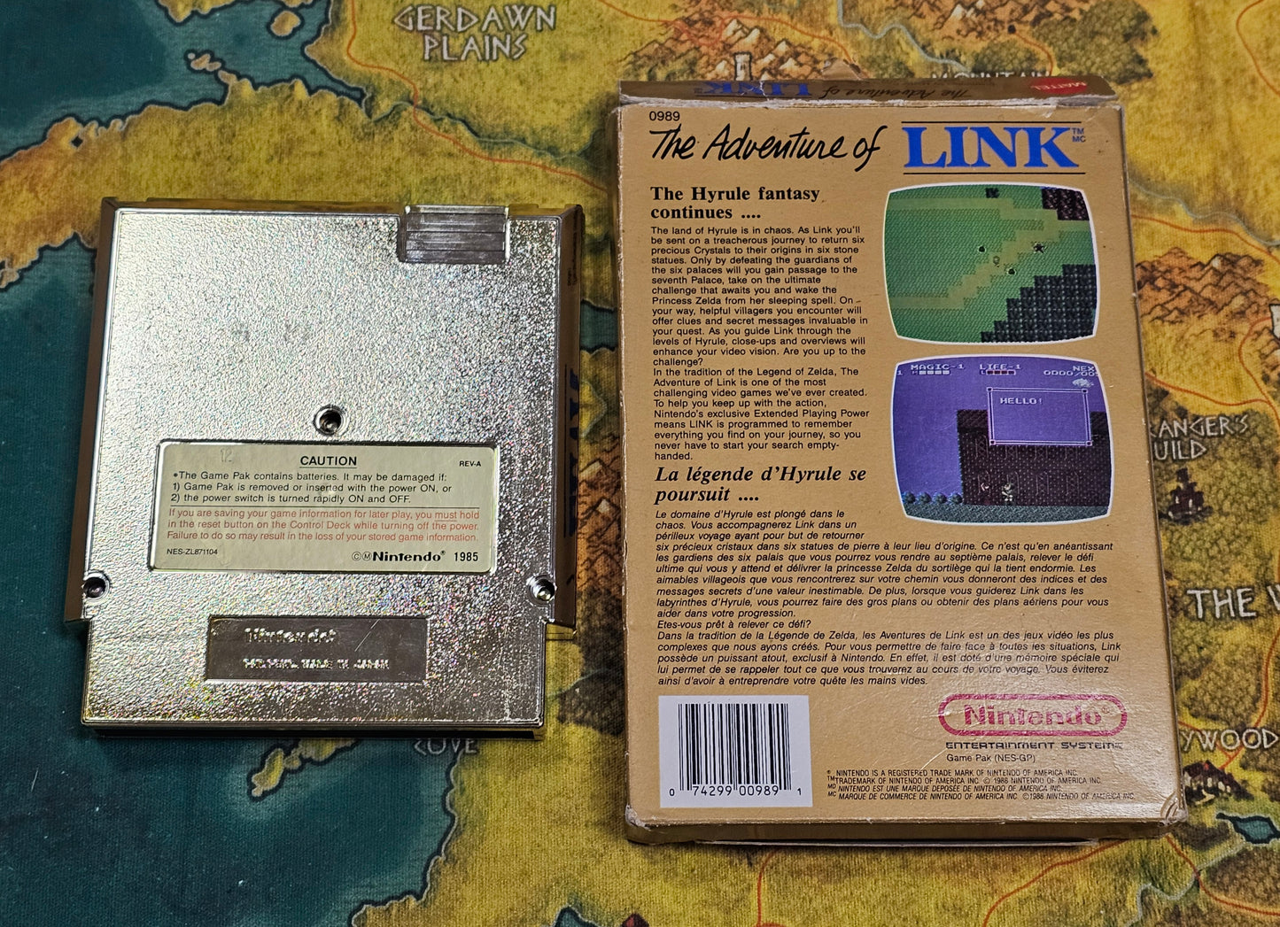 002: The Adventures of Link - NES