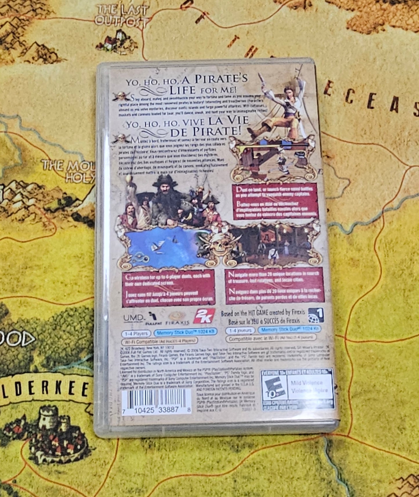 033: Sid Meier's Pirates - PSP