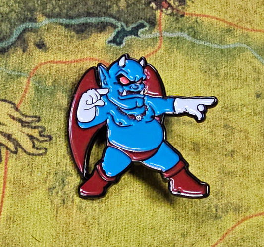 288: Blue Devil Pin