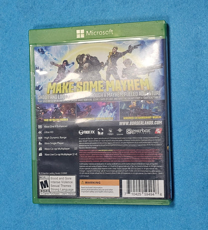 017: Borderlands 3 - XBox One
