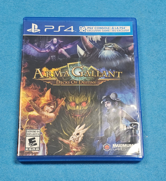027: ArmaGallant: Decks of Destiny - PS4
