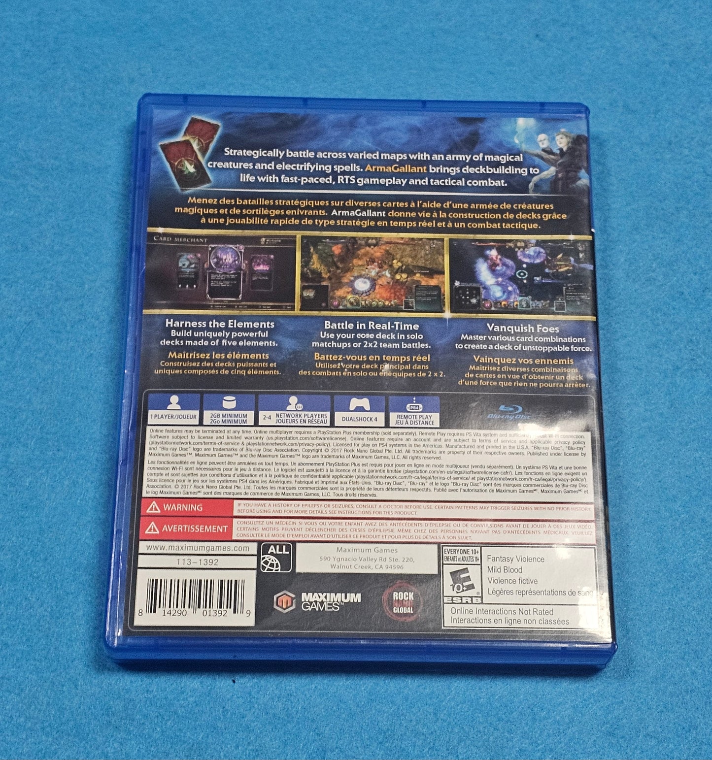 027: ArmaGallant: Decks of Destiny - PS4