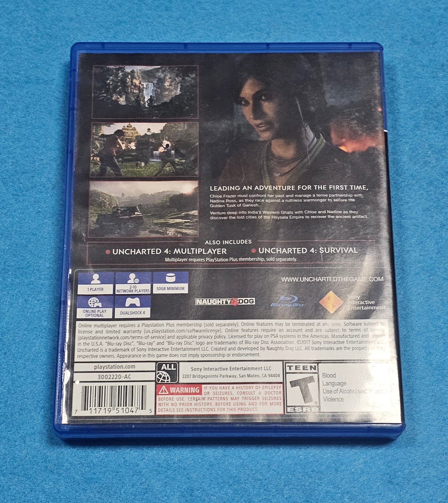 029: Uncharted: The Lost Legacy - PS4