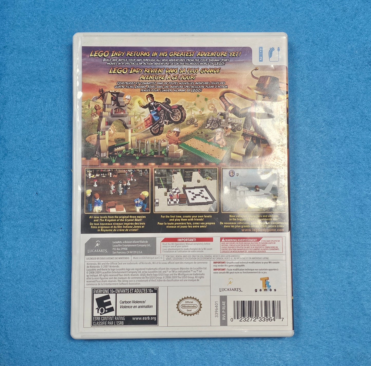 047: Lego Indiana Jones 2: The Adventure Continue - Wii