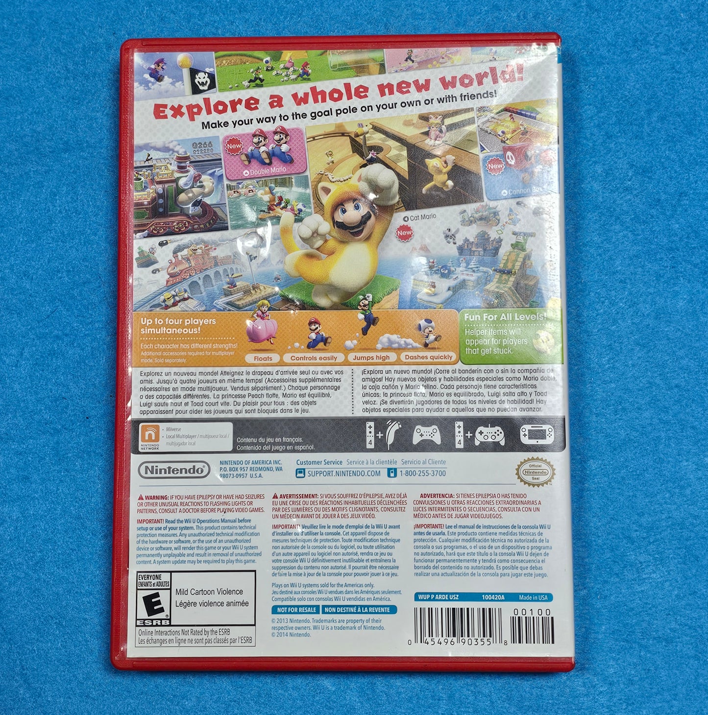 054: Super Mario 3D World - WiiU