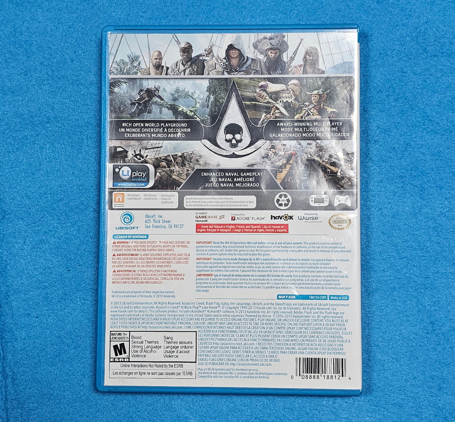 056: Assassins Creed IV Black Flag - WiiU