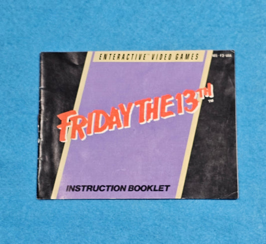 128: Friday the 13th Manual - NES