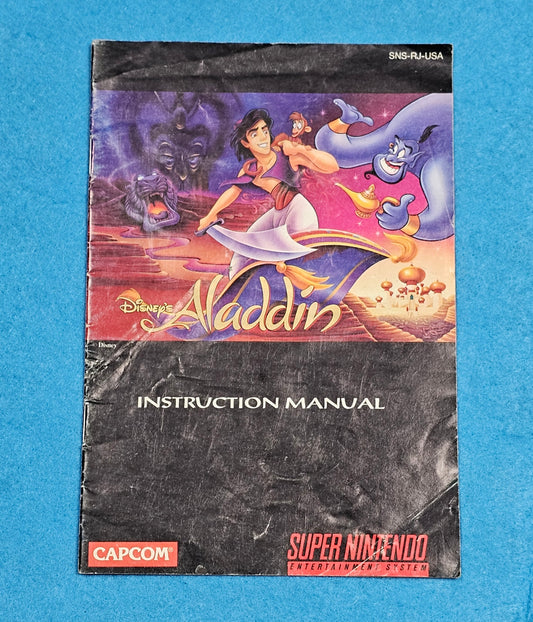132: Aladdin Manual - SNES