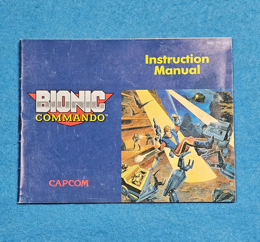 130: Bionic Commando Manual - NES