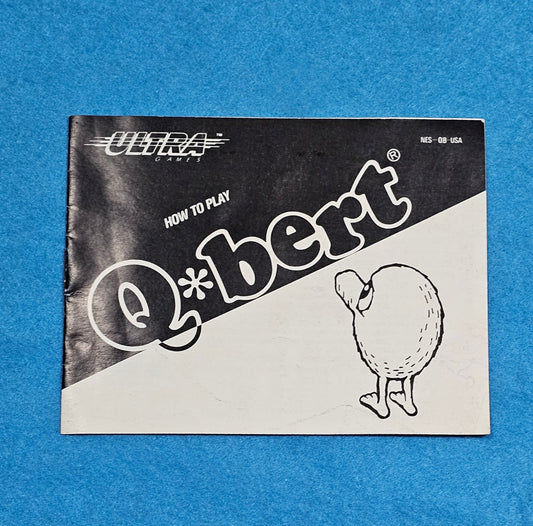 131: Q*Bert Manual - NES