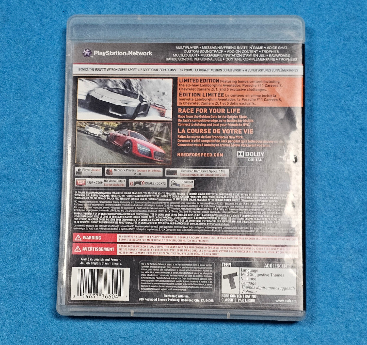 070: Need For Speed: The Run - PS3