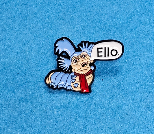 155: Labyrinth Worm Pin