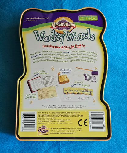 058: Cranium Wacky Words