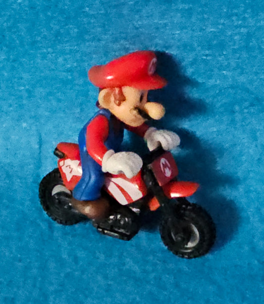 119: Tiny Plastic Mario Bike Toy