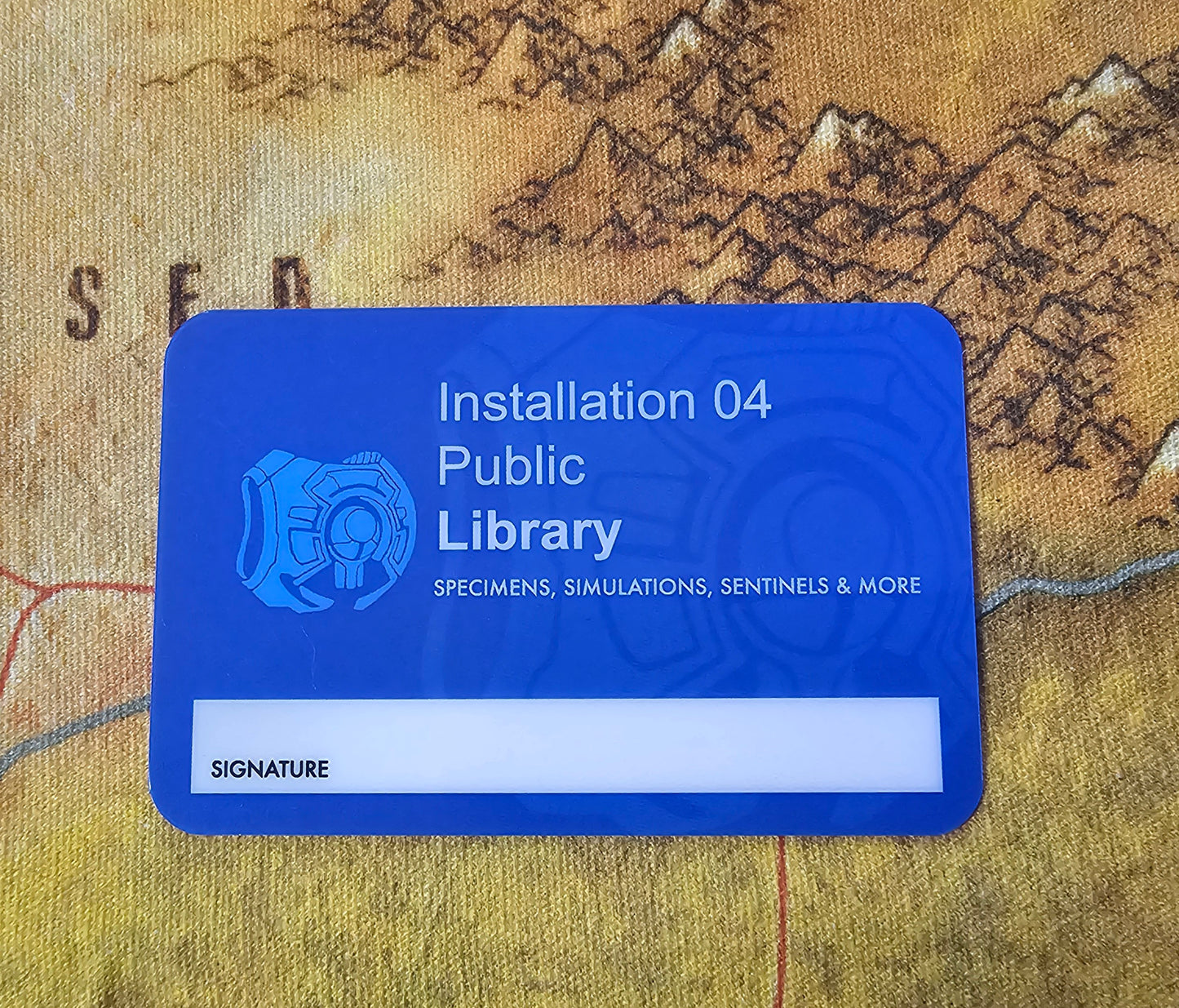 081: Halo Library Card