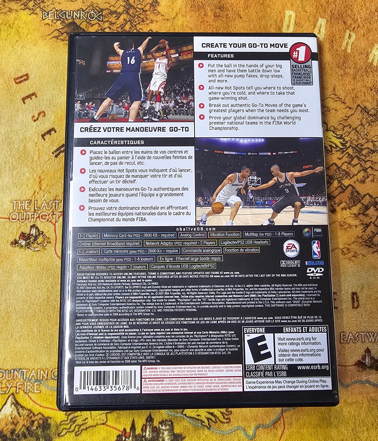 061: NBA Live 08 - PS2