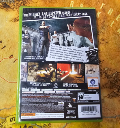 077: Splinter Cell: Double Agent - XBox 360
