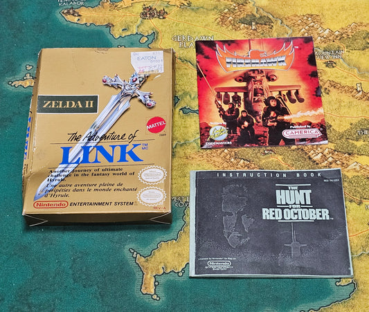132: Zelda II: The Adventure of Link - NES Box