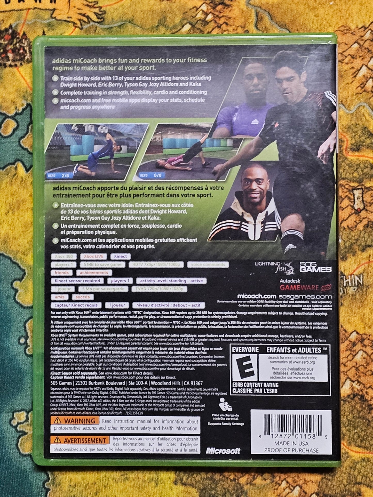 015: Adidas Micoach - XBox 360