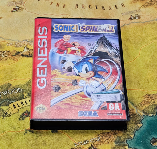076: Sonic Spinball - Sega Genesis