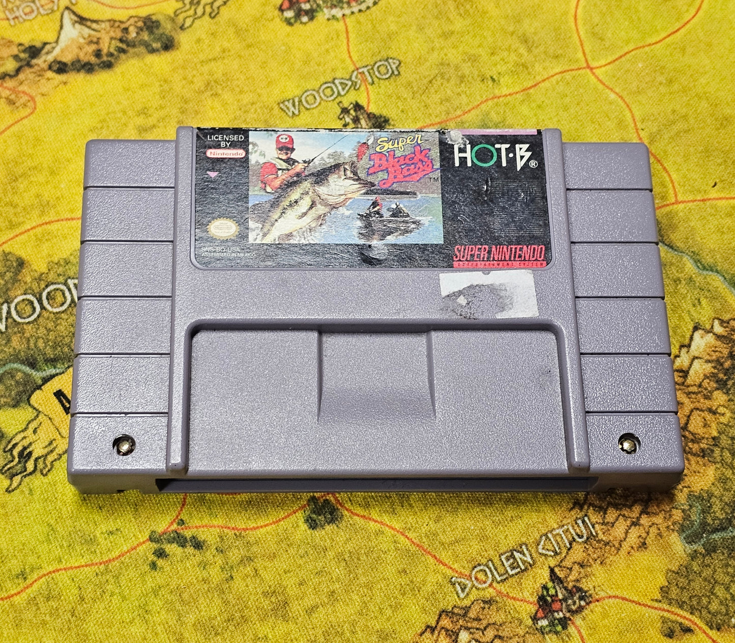 096: Super Black Bass - SNES