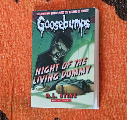 117: Mini Books: Goosebumps Night of the Living Dummy