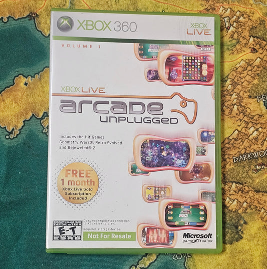 009: Live Arcade Unplugged Volume 1