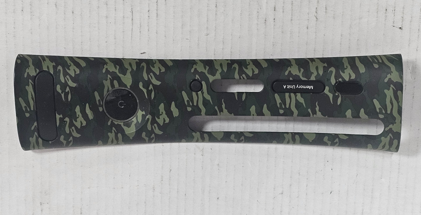030: Green Camo XBox 360 Faceplate
