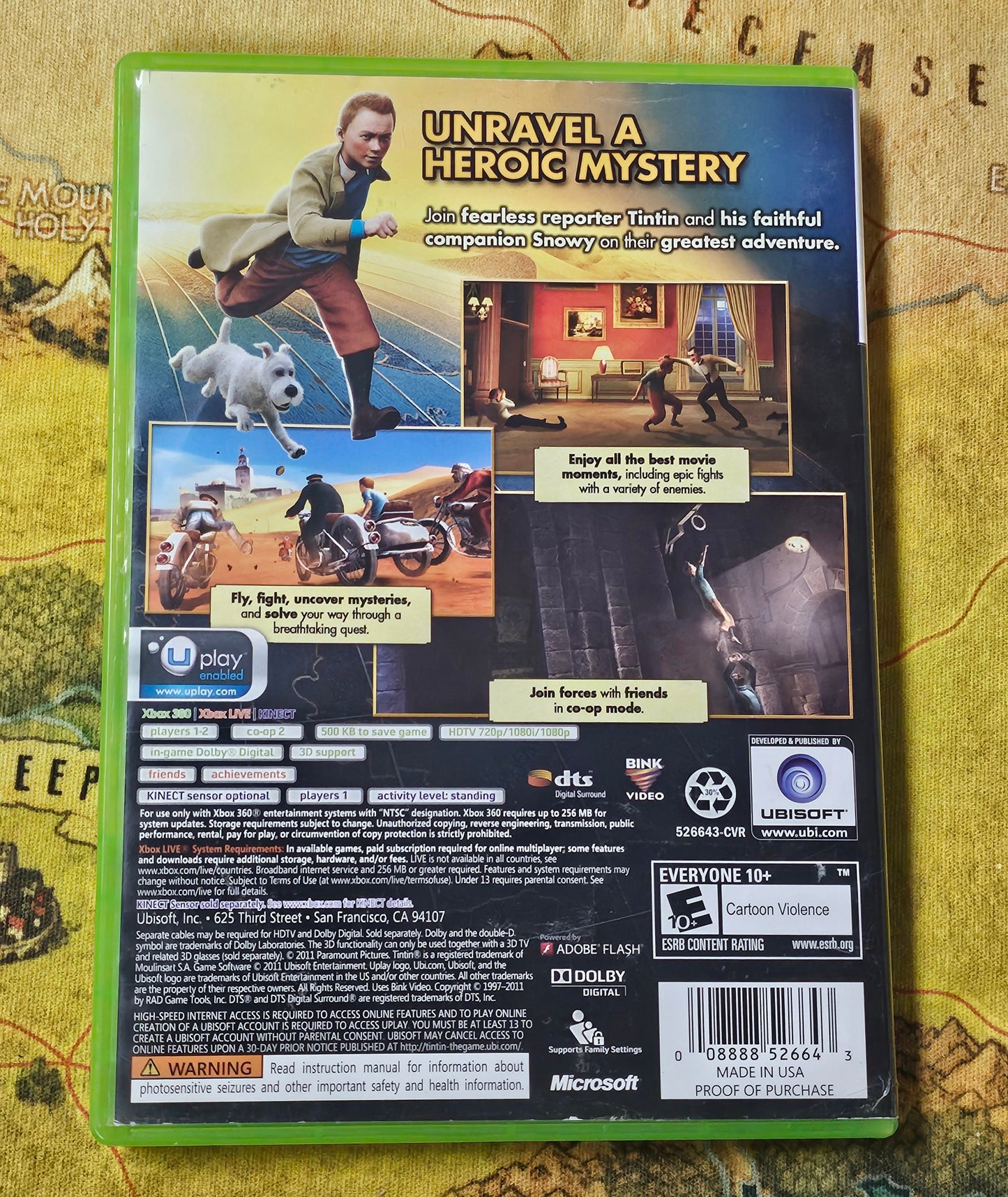 050: The Adventures of Tintin: The Game