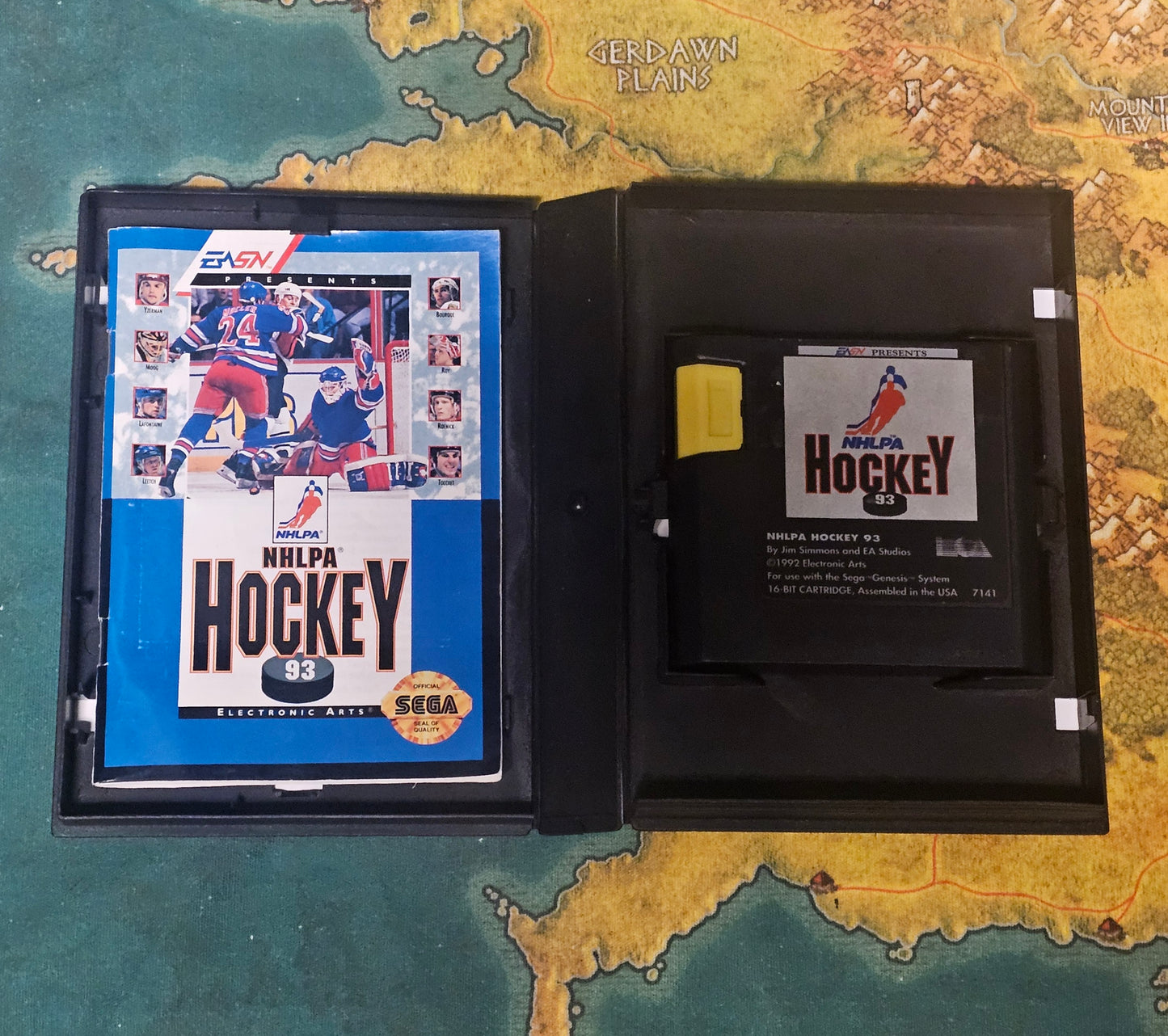 002: NHLPA Hockey 93 - Sega Genesis