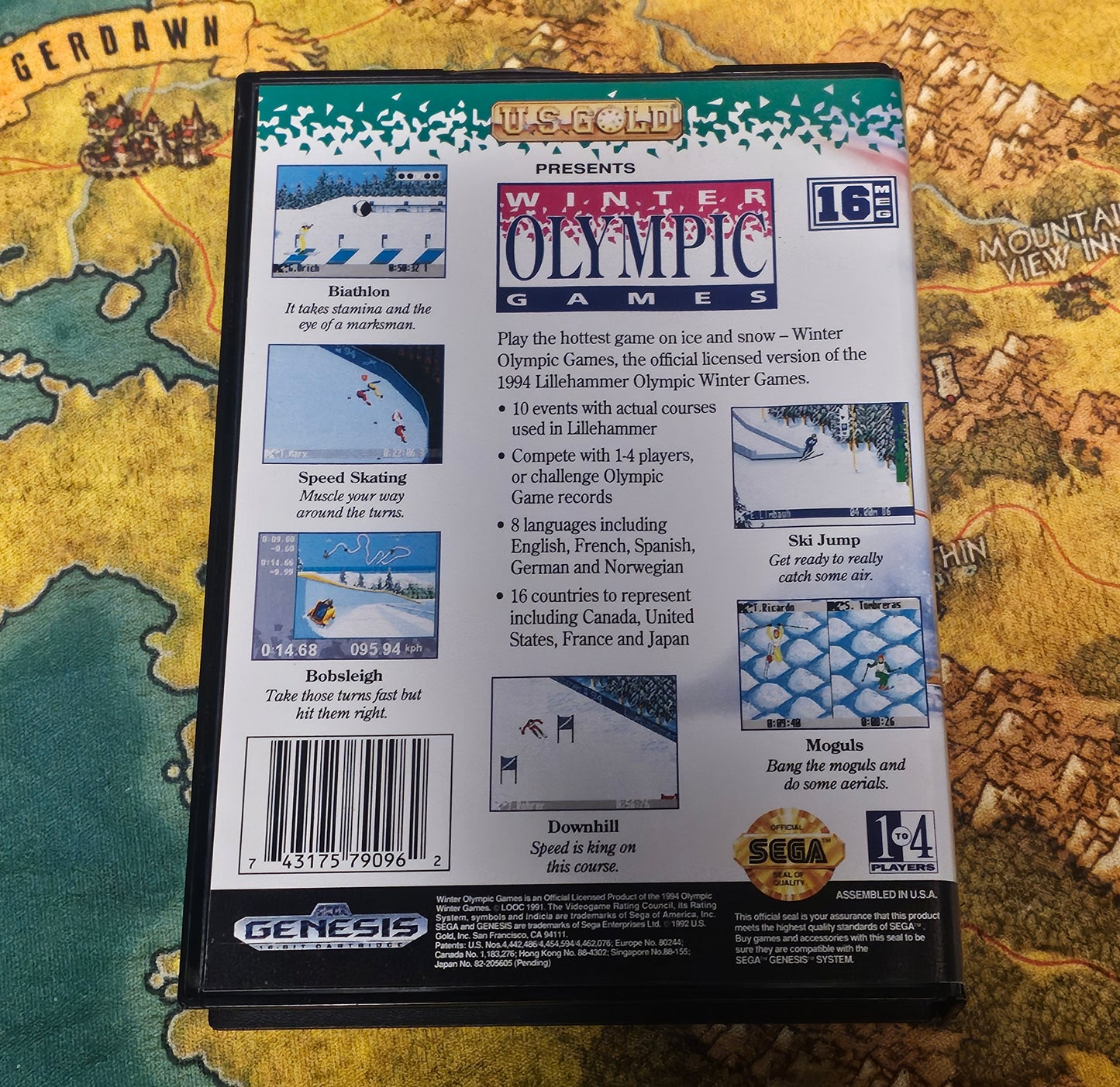 003: Winter Olympic Games - Sega Genesis