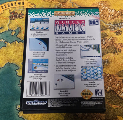 003: Winter Olympic Games - Sega Genesis