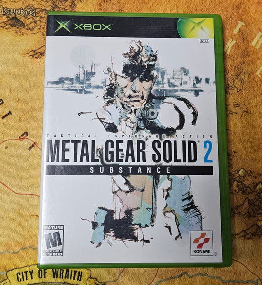 103: Metal Gear Solid 2: Substance - XBox