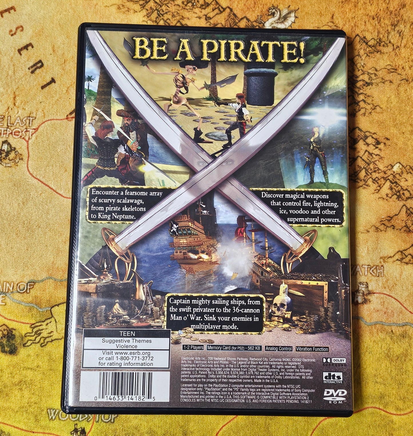 009: Pirates: The Legend of Black Kat - PS2