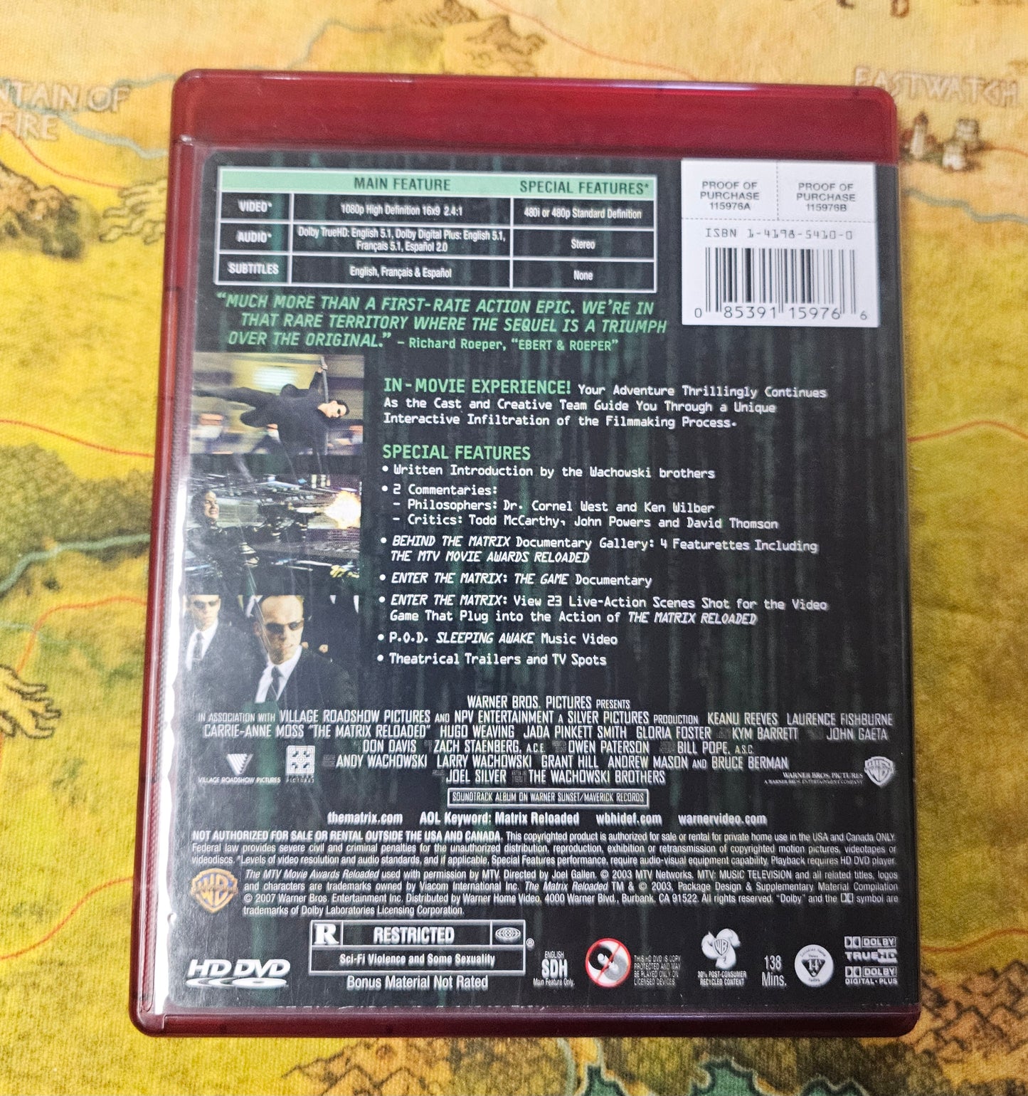 232: Matrix Reloaded (HD DVD)