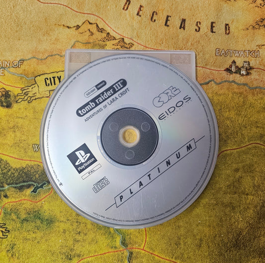 062: Tomb Raider III (PAL) - PS1
