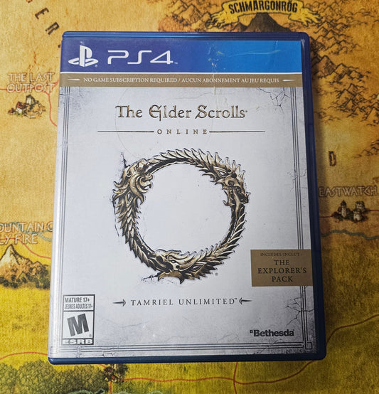 087: The Elder Scrolls Online: Tamriel Unlimited - PS4