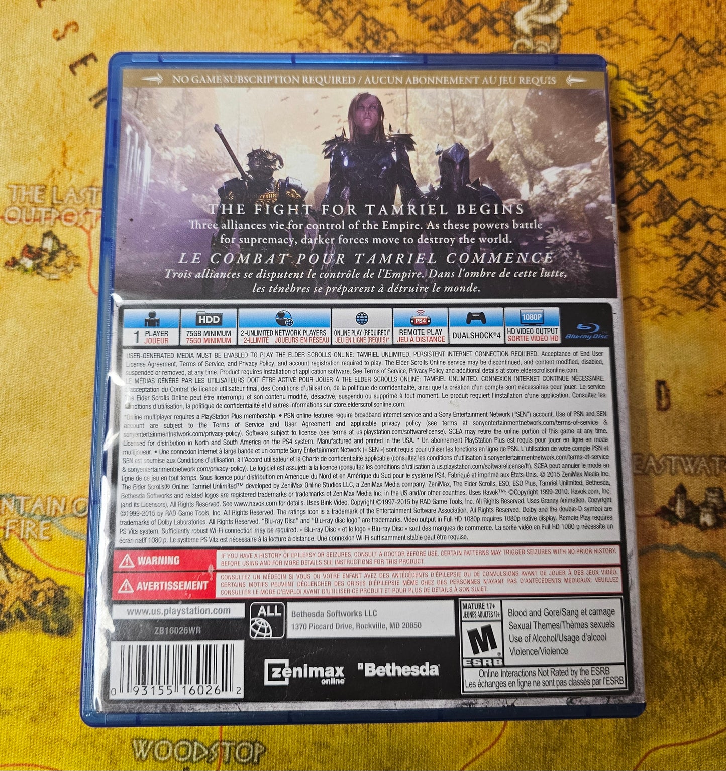 087: The Elder Scrolls Online: Tamriel Unlimited - PS4