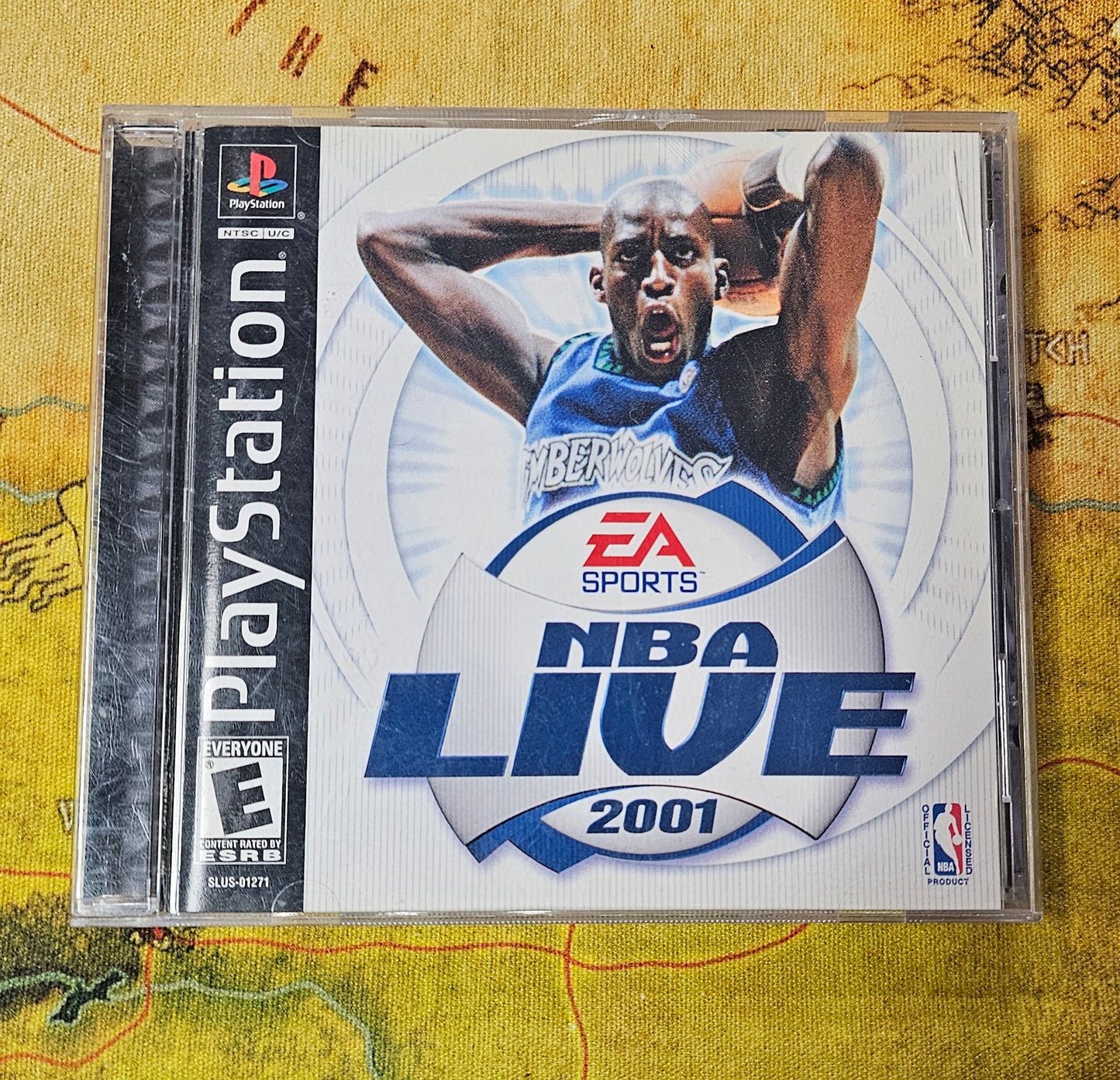 116: NBA Live 2001 - PS1