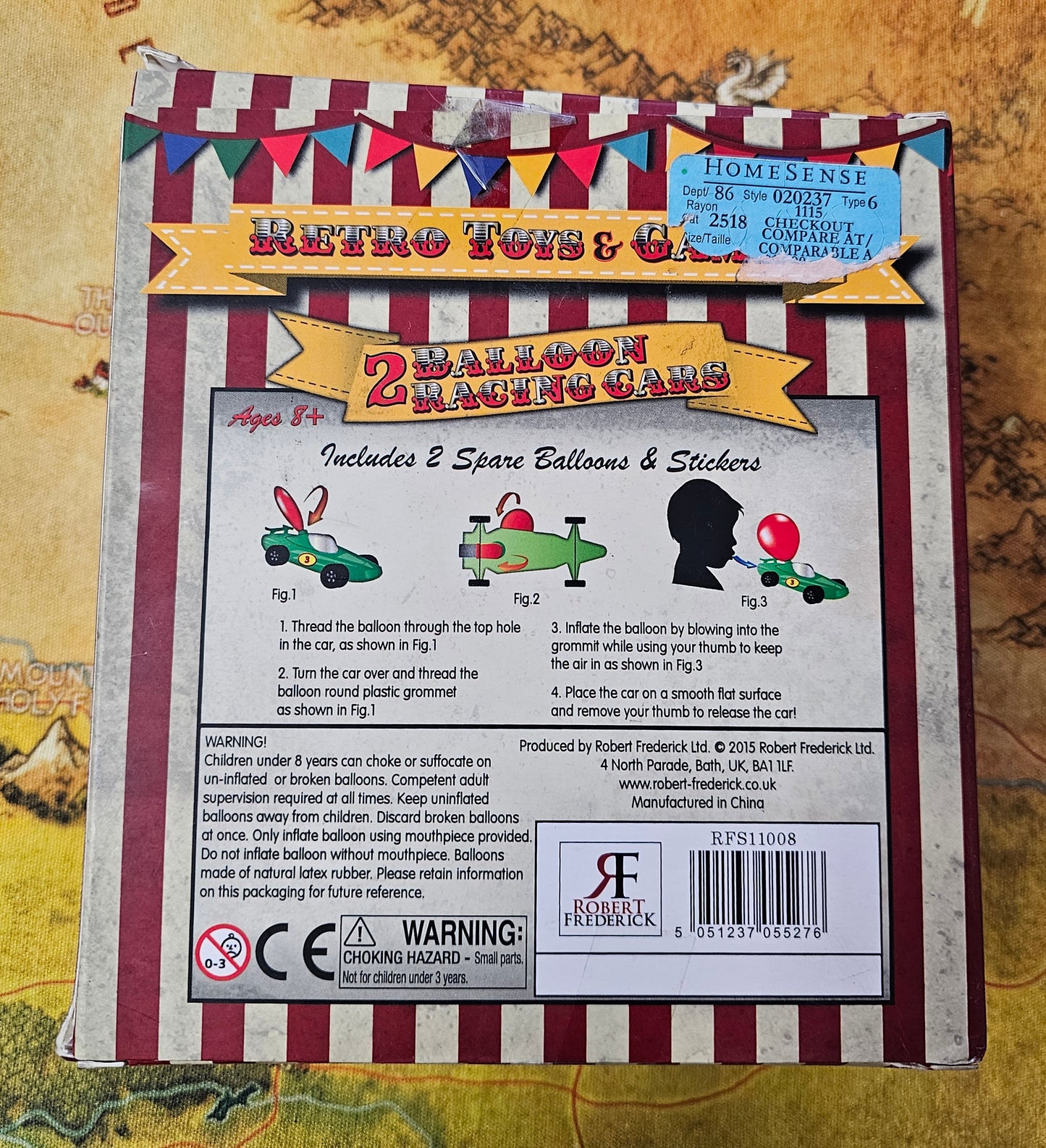 216: Balloon Racing Car Kit