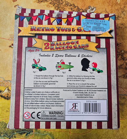 216: Balloon Racing Car Kit