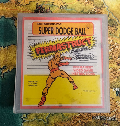 103: Super Dodge Ball Permastruct NES Case