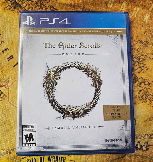 040: The Elder Scrolls Online: Tamriel Unlimited - PS4