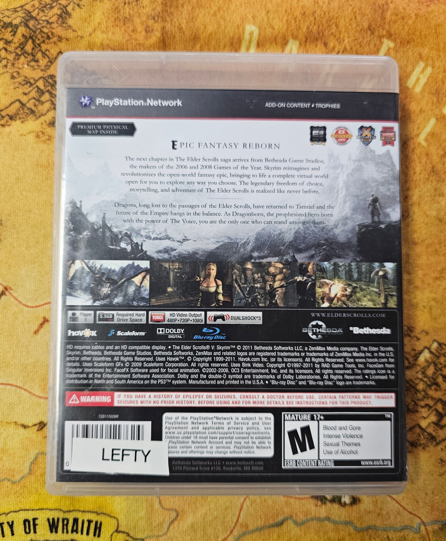 164: The Elder Scrolls V: Skyrim - PS3