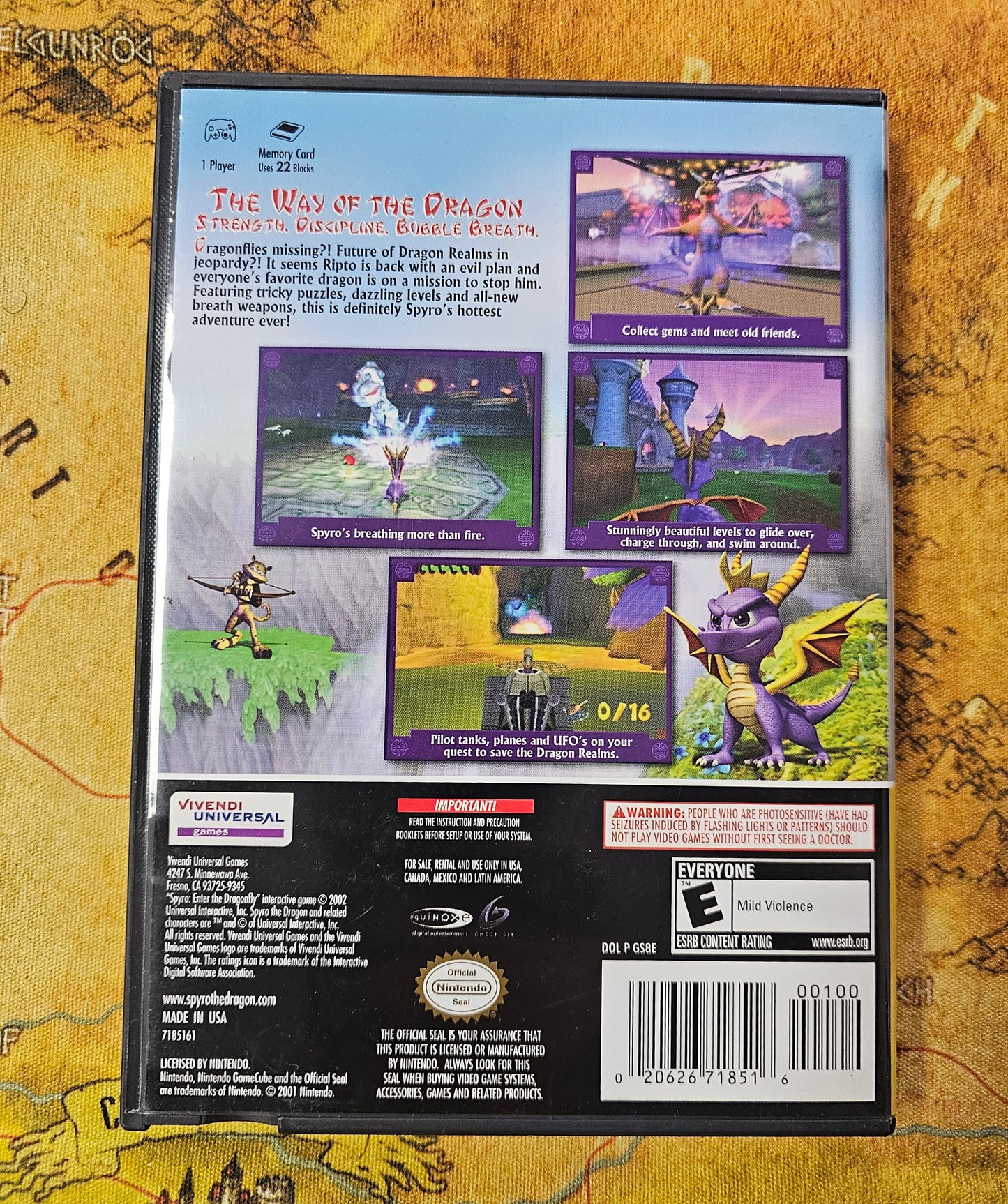 009: Spyro: Enter the Dragonfly - GameCube