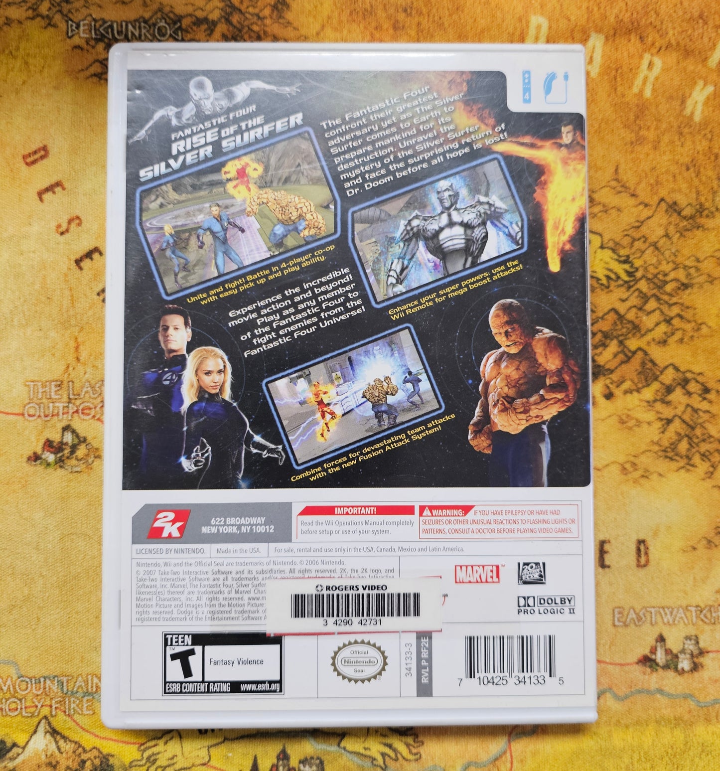 063: Fantastic Four: Rise of the Silver Surfer - Wii