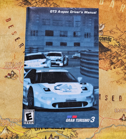 196: MANUAL Gran Turismo 3: A-Spec - PS2