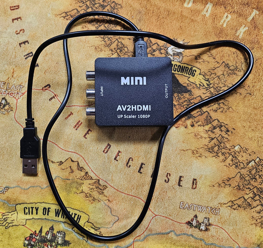 229: MINI AV2HDMI Adapter 1080P