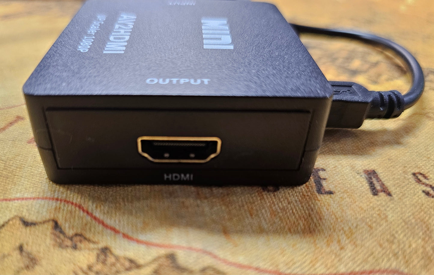 229: MINI AV2HDMI Adapter 1080P